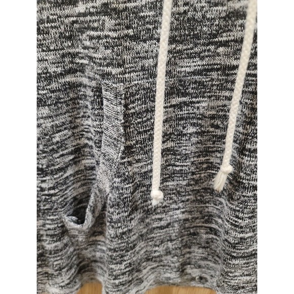 Miss Chievous Womens Junior’s Cowl Neck Gray Sweater~Size L - Picture 2 of 6